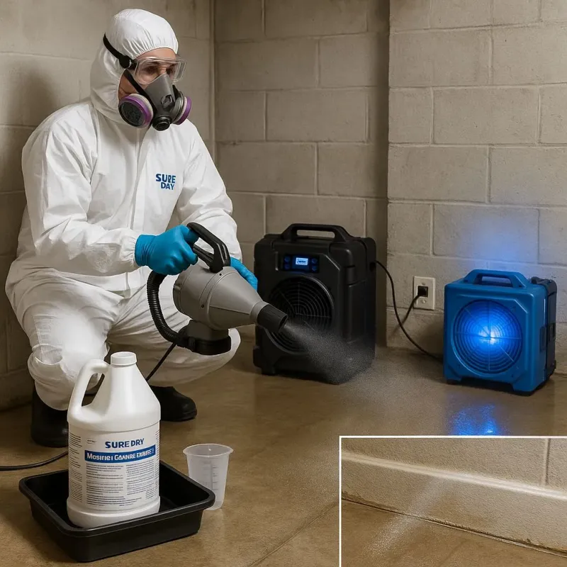 Sanitization and Odor Removal process in Key West, FL