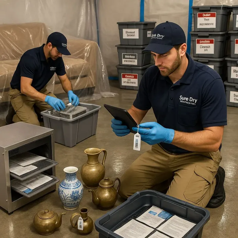 Content Protection and Restoration process in Key West, FL